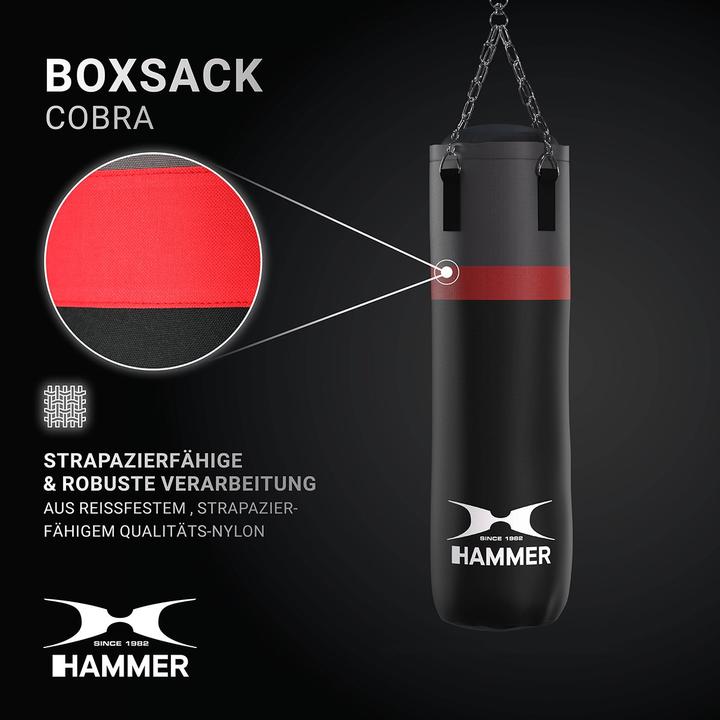 Produktbild Hammer Fitness Boxsack Home Fit Cobra (100 cm, 19 kg)