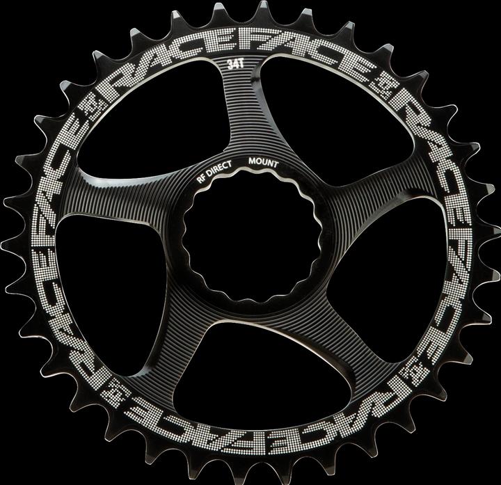Actual product image Race Face DM Cinch chainring 10/11/12-speed (34)