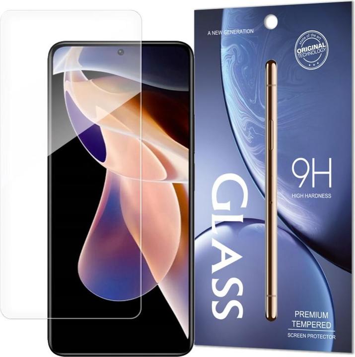 Hurtel Tempered Glass 9H screen protector Xiaomi Redmi Note 11 Pro + / 11 Pro (packaging - envelope) (1 Stück, Xiaomi Redmi Note 11 Pro)