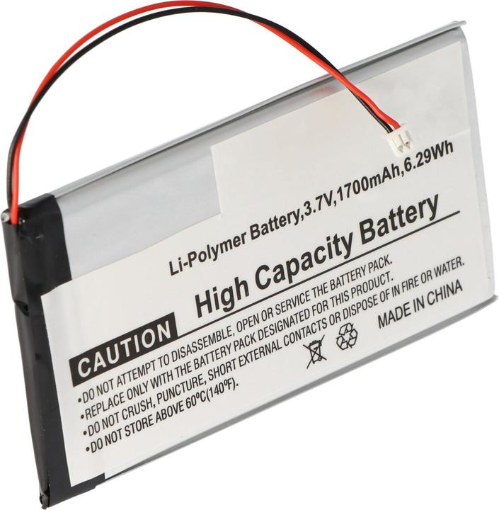 Actual product image XCell Battery suitable for Iriver H140, 1700mAh