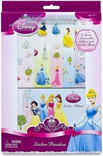 Image du produit Disney Princess - Feuille d'autocollants