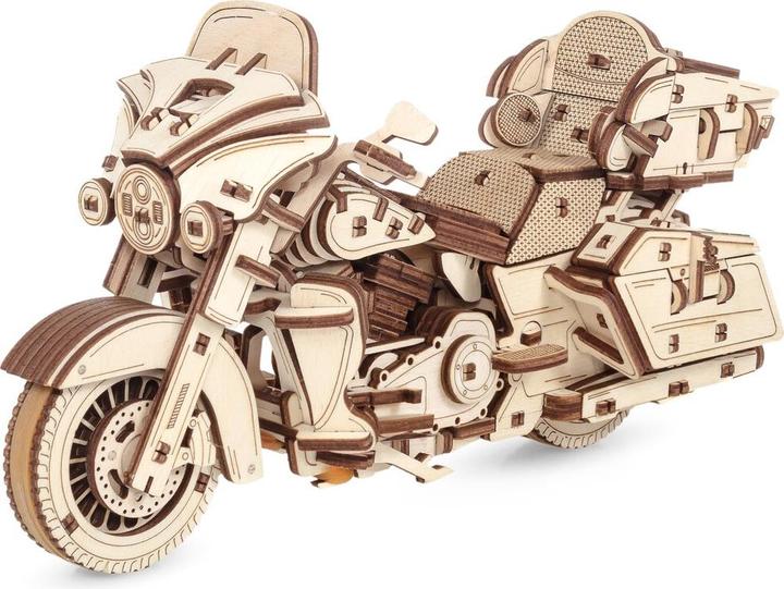 Actual product image Eco Wood Art Mechanical 3D wooden-puzzle - Bike