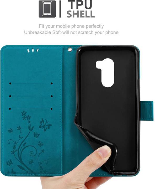 Produktbild Cadorabo Flower Book Cover (Xiaomi Pocophone F1)