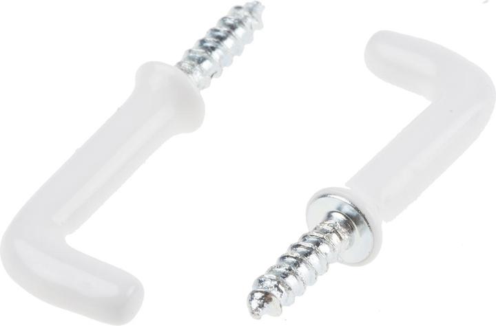 Actual product image Rs Pro Screw-in hook PVC, 20mm