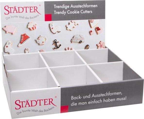 Produktbild Städter Thekendisplay Wellpappe leer 39x30x33cm