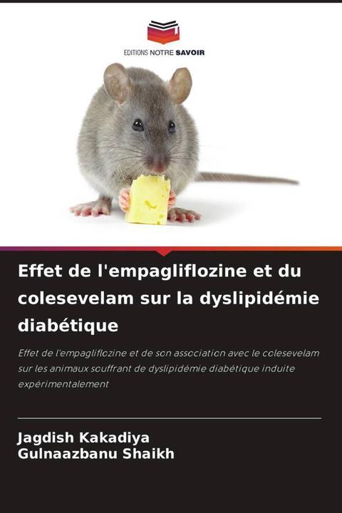 Immagine prodotto Effet de l'empagliflozine et du colesevelam sur la dyslipidémie diabétique (Tedesco, Gulnaazbanu Shaikh, Jagdish Kakadiya, 2022)