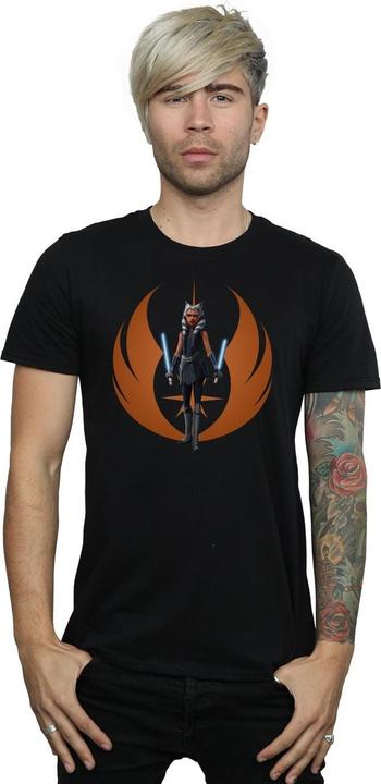Image du produit Star Wars - T-shirt CLONE WARS AHSOKA REBEL POSE - Homme (XXL)