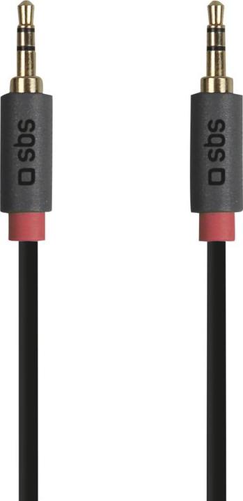 Image du produit SBS Prise audio/stéréo de 3,5 mm pour téléphones portables et smartphones (1.50 m, Jack 3,5 mm (AUX))