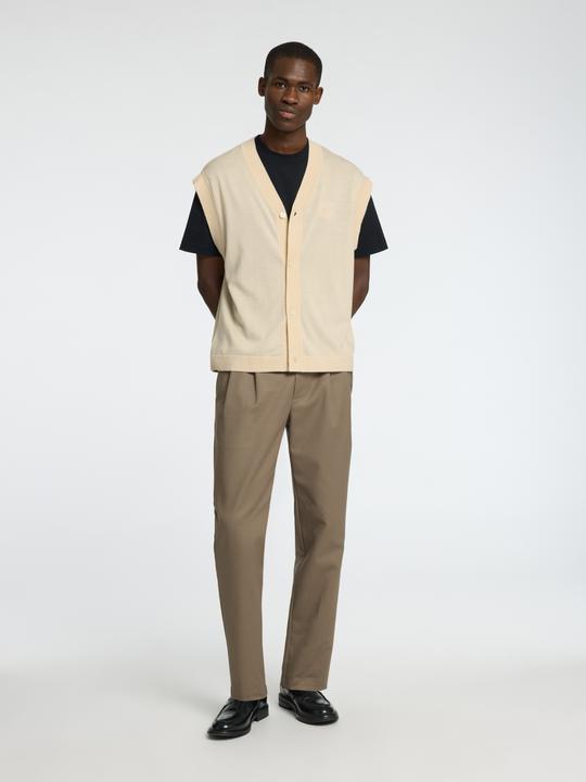 Image du produit Selected Homme Gilet tricoté 100% laine mérinos (XL)