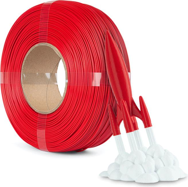 Actual product image Filament High Speed PLA Refill Traffic Red 1kg 1.75mm (PLA, 1.75 mm, 1000 g, Red)