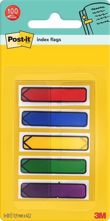 Post-it Distributeur de flèches d'index (11,9 x 43,2 mm)