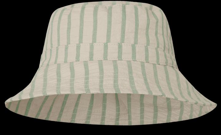 Actual product image Garbo & Friends Seersucker hat Stripe Emerald (M)