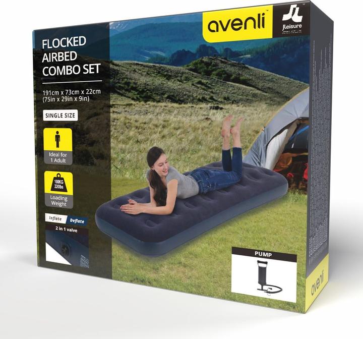 Actual product image Avenli Flock mattress