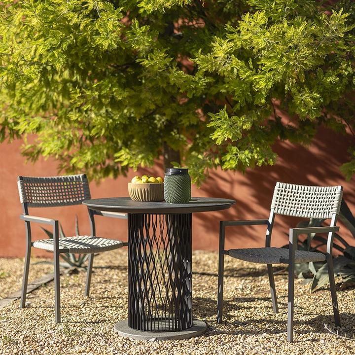 Actual product image Les Jardins Geflochtener stapelbarer Rancho-Sessel FA07021