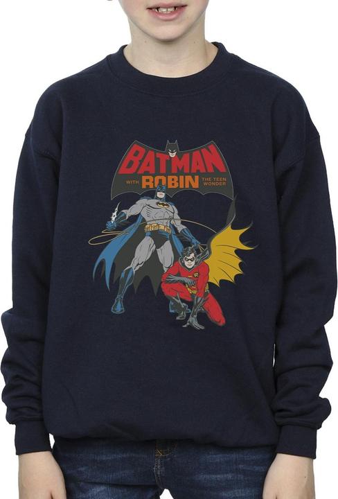 Actual product image Boys Batman And Robin Sweatshirt (152, 158)