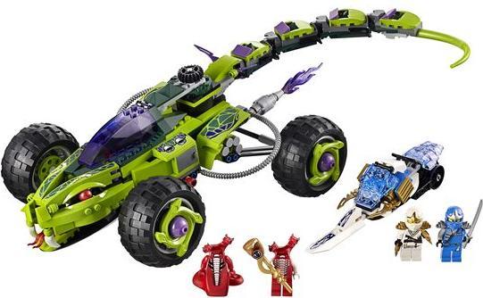Produktbild LEGO Ninjago Schlangen Quad, 9445 (9445, LEGO Ninjago)