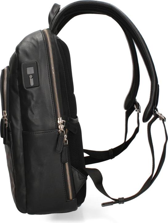 Produktbild John Richmond Herren Rucksack Aus Echtleder - Sonder Modell - 41.0 X 28.0 X 13.0 Cm