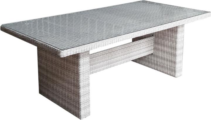 Actual product image Garden Pleasure Garden table Dijon grey rectangular 200.0 x 100.0 x 75.0 cm (200 cm)