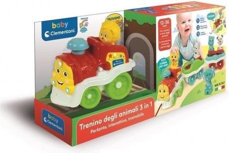 Actual product image Clementoni Interactive train with animals