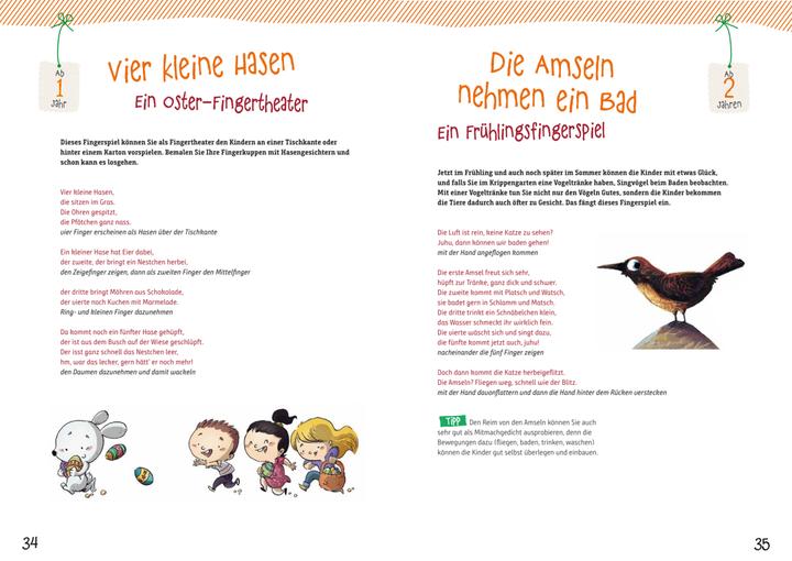 Produktbild Neue Fingerspiele für Krippenkinder (Deutsch, Suse Klein, 2022)
