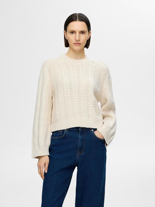 Produktbild Selected Femme Zopfstrick Pullover (L)
