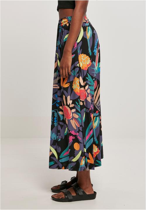 Image du produit Urban Classics Ladies Viscose Midi Skirt (L)