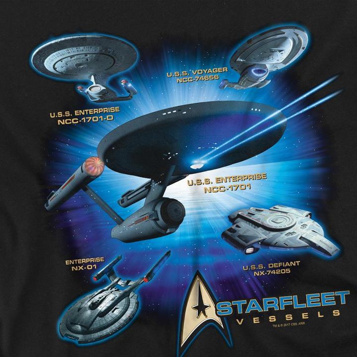 Produktbild Starfleet Vessels TShirt (XXL)