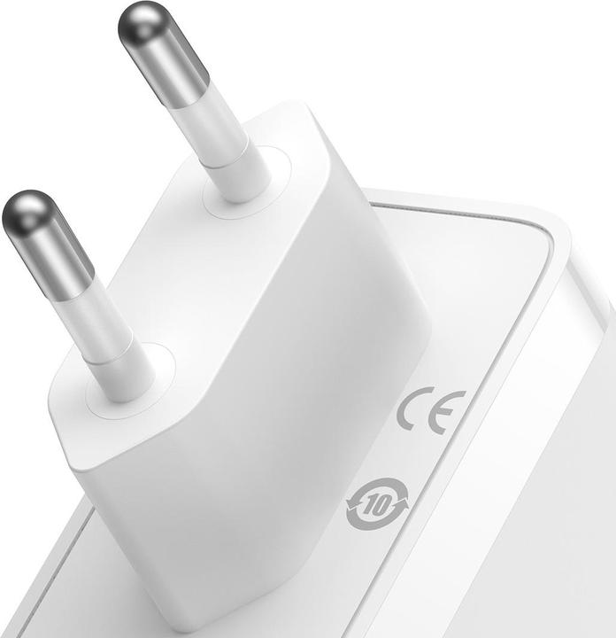 Productafbeelding Baseus GaN5 Pro Snellader 2C+U 140W EU Wit (140 W)