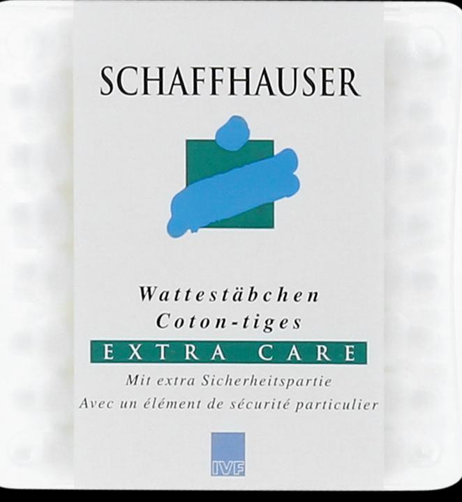 Produktbild Schaffhauser Extra Care Sicherheitswattestäbchen