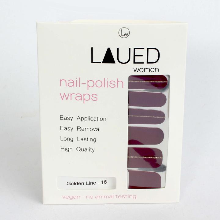 Actual product image Vargu solid purple (Artificial nails, solid purple)