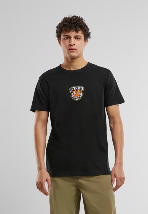 Actual product image Mister Tee MisterTee Detroit Tiger Head Patch Tee - 179697 (L)