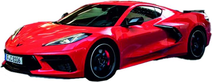 Actual product image Revell RC Scale Car Corvette C8