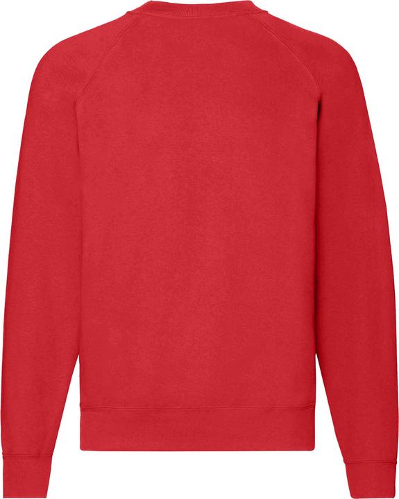 Actual product image Fruit of the Loom Mens Classic 80/20 Raglan Sweatshirt (S)