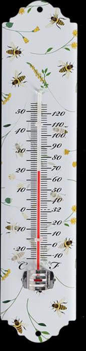 Actual product image Esschert Design Thermometer 'bee pattern