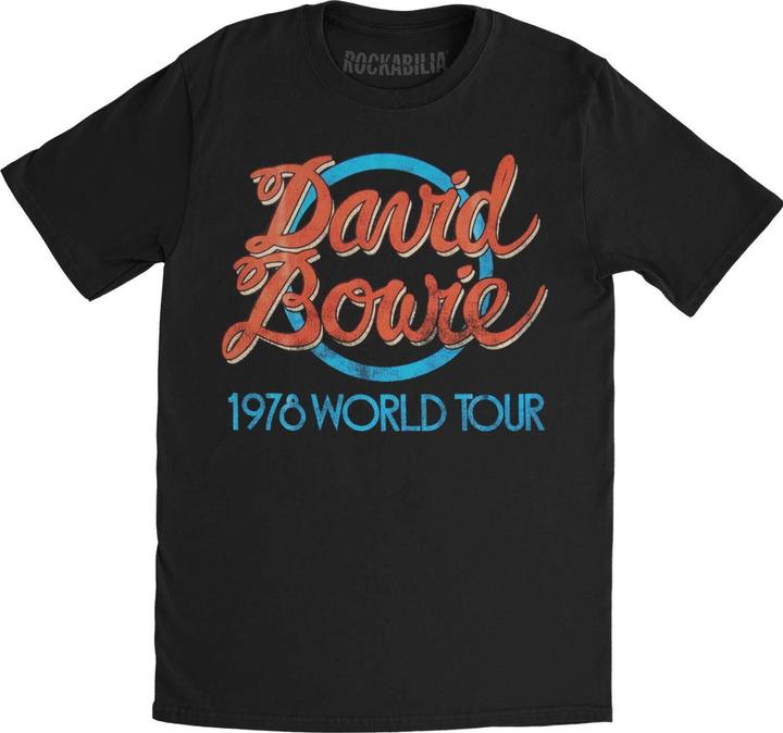 David Bowie 1978 World Tour TShirt