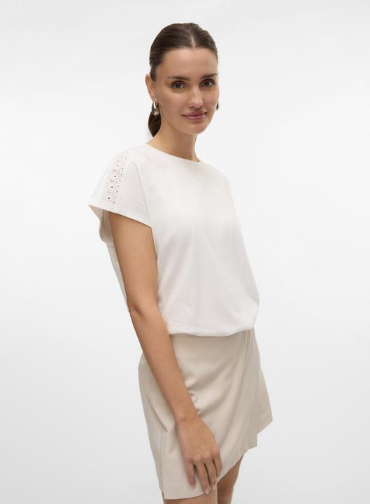 Produktbild Vero Moda Vmemmy Ss Lace Tape Top Jrs Ga Noos (M)