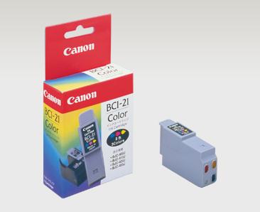 Produktbild Canon BCI-21 - Gelb, Cyan, Magenta - Original (M, C, Y)