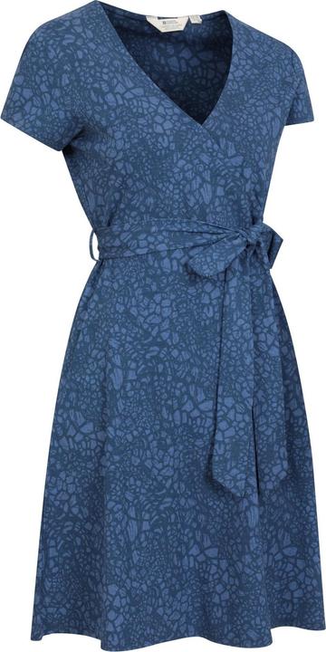 Actual product image Mountain Warehouse Womens/Ladies Santorini Spotted Jersey Wrap Dress (32 D)