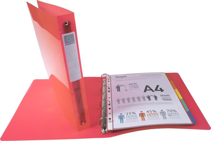 Actual product image Exacompta Folder (A4, 40 mm, 120 Piece)