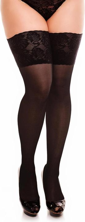 Image du produit Glamory Deluxe 20 Bas autofixants, couleur noir, taille 44-46 (20 DEN, 44 - 46)