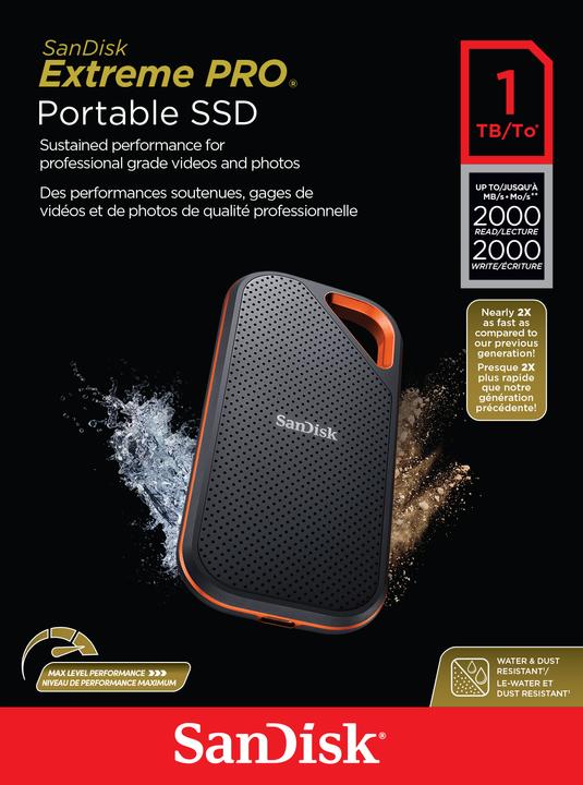 Image du produit SanDisk Extreme PRO Portable (1000 Go)