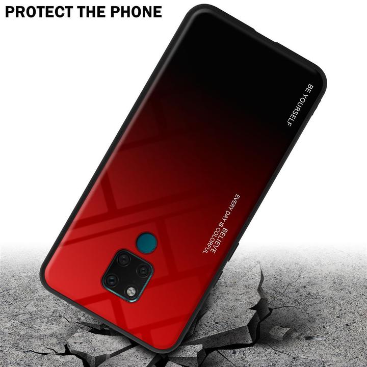 Productafbeelding Cadorabo TPU 2 kleuren glasdekking (Huawei Mate 20)