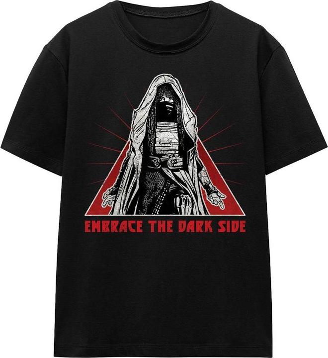 Actual product image Star Wars Unisex Adult Embrace The Dark Side Of The Force T-Shirt (S)