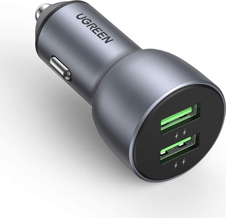 Produktbild Ugreen Dual USB Autoladegerät QuickCharge 3.0 36 Watt