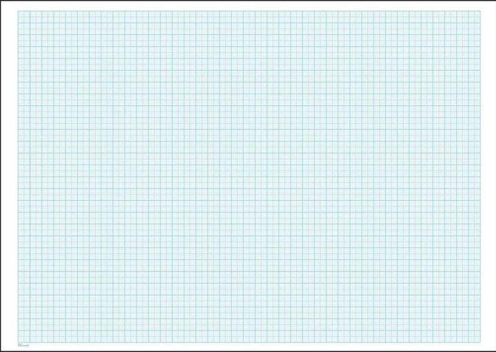 Actual product image Favorit Millimeter paper block (A3, Checked, Soft cover)