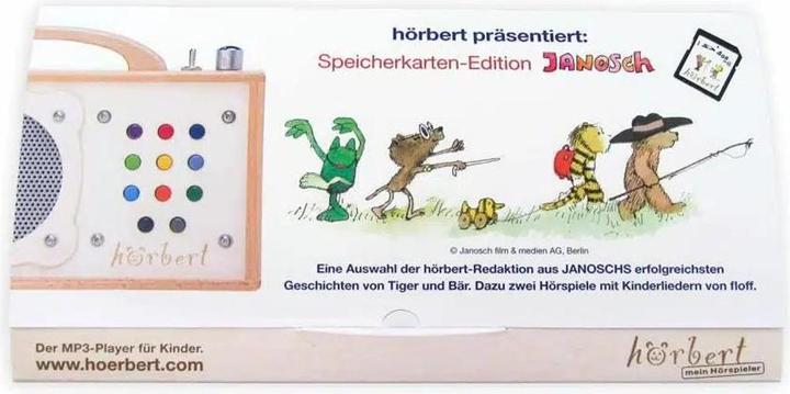 Produktbild Hörbert 4GB SDHC Speicherkarten Janosch (4 GB, SDHC)