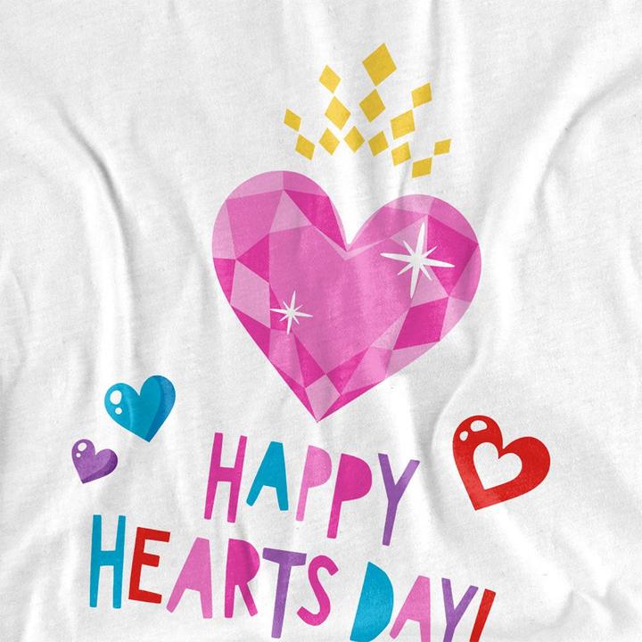 Image du produit Disney Princess - T-shirt HAPPY HEARTS DAY - Adulte (S)