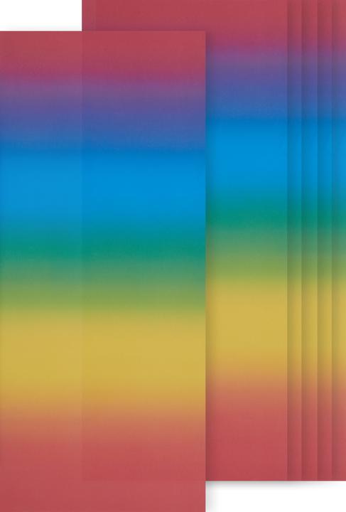 Produktbild VBS Transparentpapier "Regenbogen", 5 Blatt, 22x51cm (5 x)