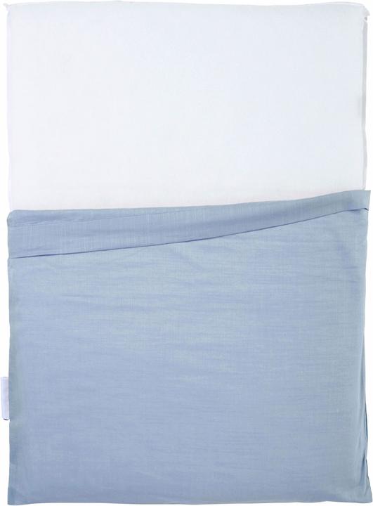 Produktbild nordic coast company Wickelauflage Blau Grau schmal