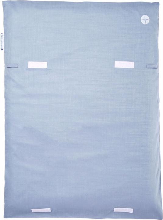 Produktbild nordic coast company Wickelauflage Blau Grau schmal